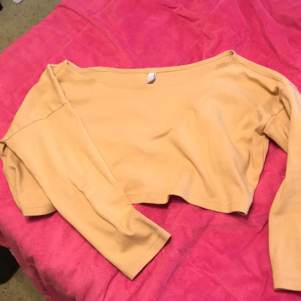 American Apparel crop sweater